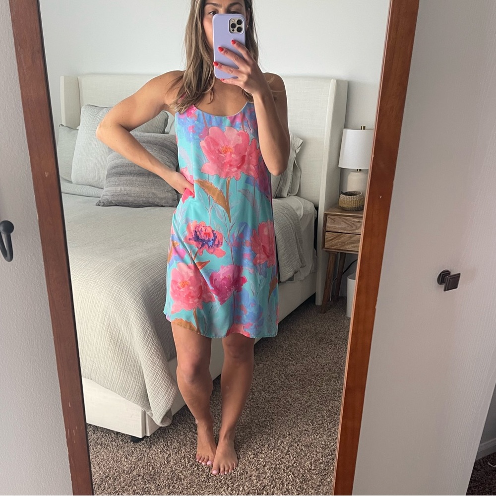 Floral multicolor dress
